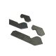 IOD Front axle tie rod end weld-on reinforcement kit Nissan Patrol Y61