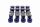 Complete polyurethane bushing set front control arm with metal housing bushing Nissan Patrol Y60 Y61 2.8
