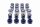 Complete Polyurethane Bushing Kit for Rear Control Arms with Metal-Encased Bushings Nissan Patrol Y60 Y61 2.8 (1988-2000)