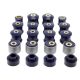 complete polyurethane bushing set front wishbone with metal housing corrector bushing Nissan Patrol Y61 3.0 (2000->)