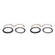 Steering ball seal with fixing plates Nissan Patrol Y61 (left + right side)