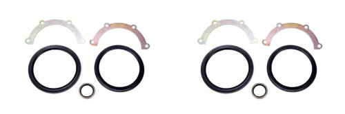 Steering ball seal kit with retaining plates and half shaft seal Nissan Patrol Y60 (left+right side)