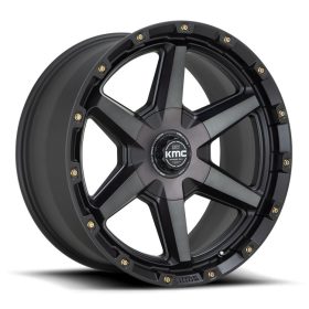   Alumínium felni 20x9 ET0 6x135/6x139,7 KM101 Tempo Satin Black W/ Gray Tint KMC