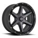 Alloy wheel 20x9 ET0 6x135/6x139.7 KM101 Tempo Satin Black W/ Gray Tint KMC