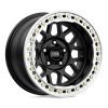 Aluminum rim 17x8.5 ET0 6x139.7 KM235 Grenade Crawl Beadlock Satin Black KMC