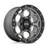 Aluminum rim 17x8.5 ET18 6x139.7 KM541 Dirty Harry Satin Gray W/ Black LIP KMC