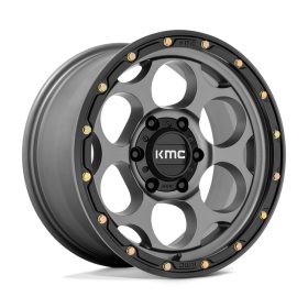   Alumínium felni 17x8.5 ET18 6x139,7 KM541 Dirty Harry Satin Gray W/ Black LIP KMC
