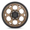 Alumínium felni 18x8.5 ET18 6x139,7 KM541 Dirty Harry Matte Bronze W/ Black LIP KMC