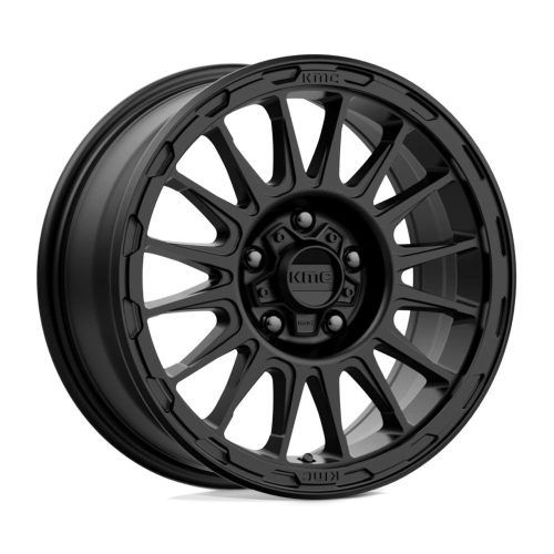 Aluminum rim 17x8 ET35 6x139.7 KM542 Impact Satin Black KMC