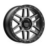 Alumínium felni 20x9 ET0 6x139,7 KM544 Mesa Satin Black W/ Gray Tint KMC