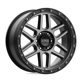   Alumínium felni 20x9 ET0 6x139,7 KM544 Mesa Satin Black W/ Gray Tint KMC