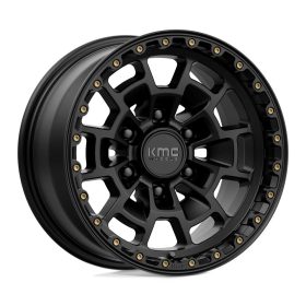  Alumínium felni 17x8.5 ET0 6x139,7 KM718 Summit Satin Black KMC