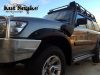 Kut Snake műanyag sárvédő szélesítés Nissan Patrol Y61 1997-2004 55mm első pár