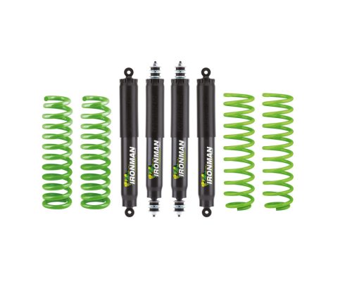 Suspension kit +50mm lift front +50kg rear for +400-500kg load capacity suitable Nissan Patrol Y61 long version FOAM CELL PRO