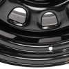 Steel rim 16x8 ET-40 6x139.7 Sputnik Gloss Black OFD