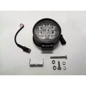 AURORA led kerek munkalámpa 27W