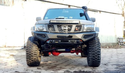 Első lökhárító Nissan Patrol Y61 alumínium