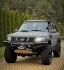 Front bumper Nissan Patrol Y61 steel