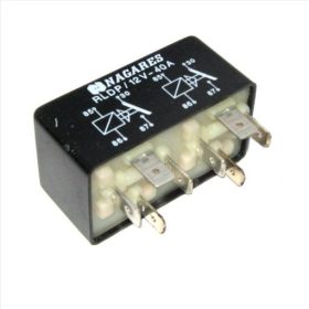 MR 41 dupla relé (alaphelyzetben nyitott) 12V 2x40A