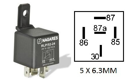MR 66 Relay 24V 22/10A