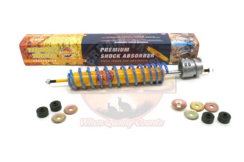 Steering damper with reinforced spring "Back to center" Nissan Patrol Y61 1997-2000 Land Rover Discovery 1 1991-1999 Range Rover 1972-1995