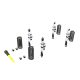 Suspension kit with PRO shock absorbers lift +40mm +150kg load Nissan Patrol Y60 short 1997->