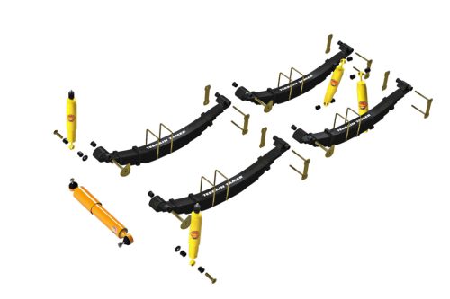 Suspension kit +40mm reinforced lift +100kg load front +150kg load rear Nissan Patrol K160 (1980-1983) long models without level control