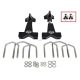 Snake4x4 Farm Jack Mount for Roof Rack