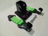 Wheel rim lifting adapter for farm jack