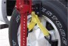 Wheel rim lifting adapter for farm jack