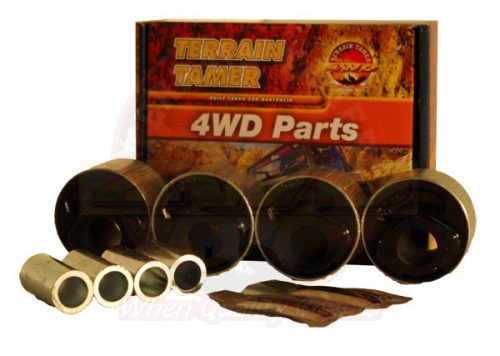 PRO silent block set front trailing arm with corrector 2.5° offset for 25-50 mm lift Nissan Patrol Y60 Y61