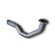 Front exhaust pipe with vibration damper 65mm Nissan Patrol Y60 2.8D 3-door