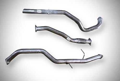 Open exhaust system 65mm Nissan Patrol Y61 (2000-->) ZD30 3 door version
