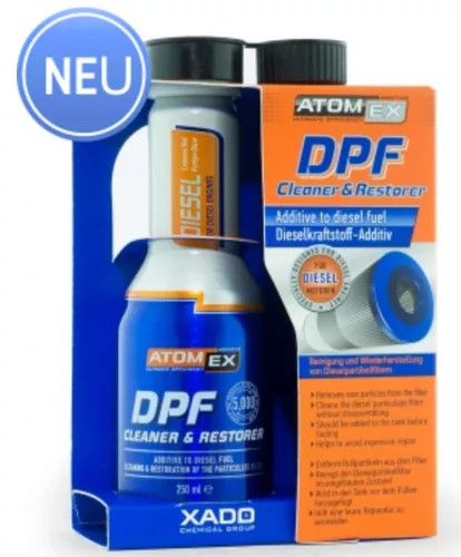 Atomex diesel részecskeszűrő (DPF) tisztító 250ml