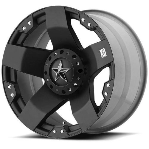 Alloy wheel 17x8 ET35 6x139.7/6x114.3 XD775 Rockstar Matte Black XD Series