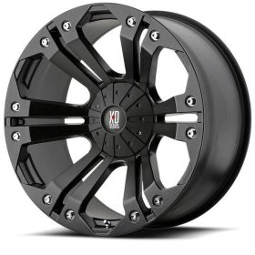  Alumínium felni 20x9 ET35 6x139,7/6x135 XD778 Monster Matte Black XD Series