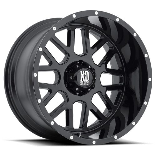Alloy wheel 20x10 ET-24 6x139.7 XD820 Grenade Satin Black XD Series