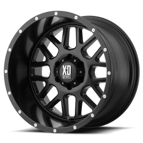 Alloy wheel 22x10 ET-24 6x139.7 XD820 Grenade Gloss Black XD Series