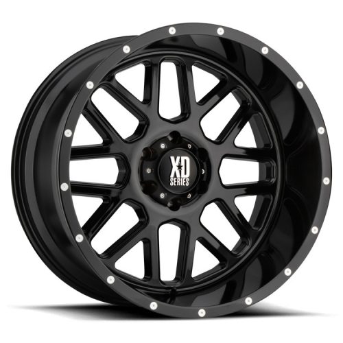 Alumínium felni 17x8.5 ET0 6x139,7 XD820 Grenade Gloss Black XD Series