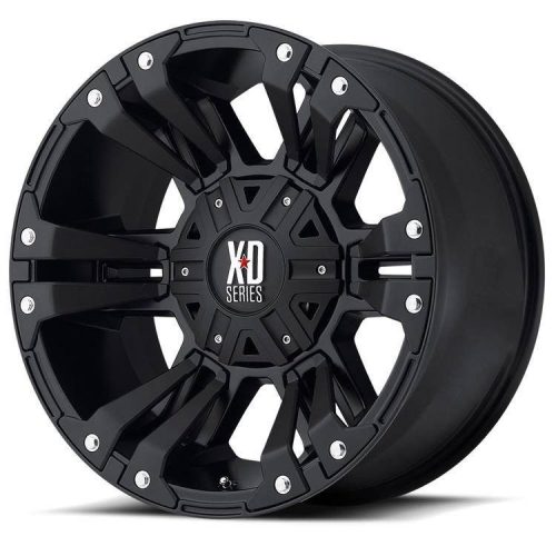Aluminum rim 20x9 ET18 6x139.7/6x135 XD822 Monster II Matte Black XD Series