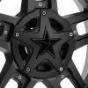 Alloy wheel 20x9 ET-12 6x139.7/6x120 XD827 Rockstar III Matte Black XD Series