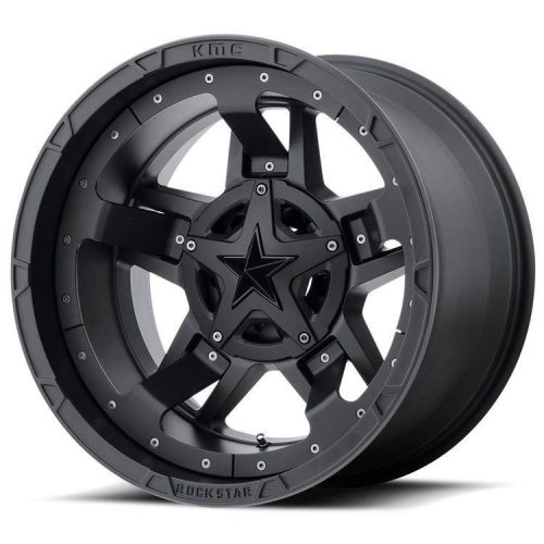 Alloy wheel 17x8 ET20 6x139.7/6x135 XD827 Rockstar III Matte Black XD Series