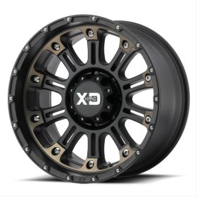   Alumínium felni 22x10 ET-18 6x139,7 XD829 Hoss II Satin Black/Machined Dark TintXD Series