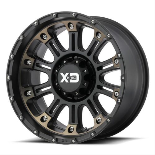 Alloy wheel 22x10 ET-18 6x139.7 XD829 Hoss II Satin Black/Machined Dark TintXD Series