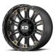 Alloy wheel 22x10 ET-18 6x139.7 XD829 Hoss II Satin Black/Machined Dark TintXD Series