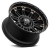 Alloy wheel 22x10 ET-18 6x139.7 XD829 Hoss II Satin Black/Machined Dark TintXD Series