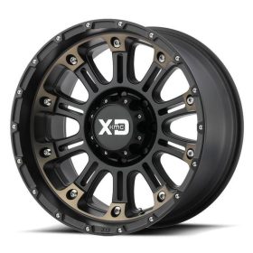   Alumínium felni 20x9 ET0 6x139,7 XD829 Hoss II Satin Black/Machined Dark Tint XD Series