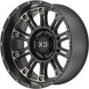 Alumínium felni 20x9 ET18 6x139,7 XD829 Hoss II Satin Black/Machined Dark Tint XD Series