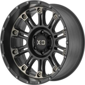   Alumínium felni 20x9 ET18 6x139,7 XD829 Hoss II Satin Black/Machined Dark Tint XD Series