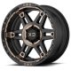 Alloy wheel 20x10 ET-18 6x139.7 XD840 Spy II Satin Black/Dark Tint XD Series